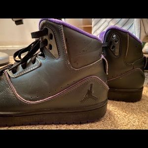 Nike Air Jordan 1 Flight 2 Black & Purple